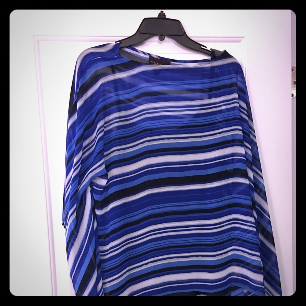 Poncho / bat wing top with cami